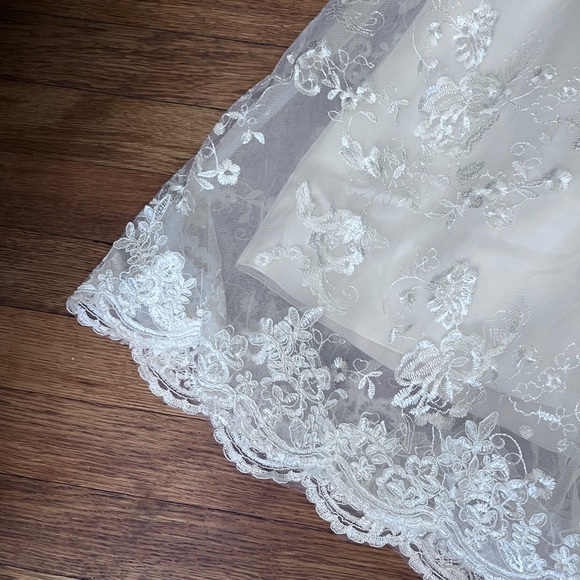 AbaoWedding Women’s Lace Cocktail or Wedding Dress, Size 10 - Picture 6 of 10